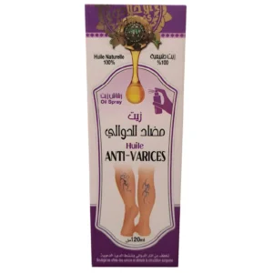 Anti-Spataderen Olie | Vermoeide en Zware Benen | 120 ml