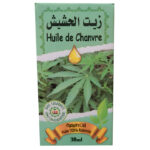 Hennepolie, voed je lichaam en geest, rijk aan essentiële vetzuren, vitaminen, mineralen en antioxidanten, 30 milliliter, voorkant.